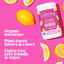Ultima Replenisher Electrolyte Drink Mix, Pink Lemonade, 90 Servings, by Ultima Health Products, image #2