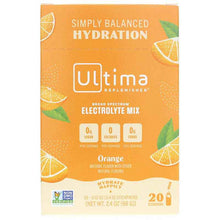 Ultima Replenisher Electrolyte Drink Mix Packets, Orange, 20 Packets, by Ultima Health Products