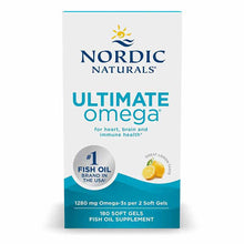 Ultimate Omega, 180 Softgels, by Nordic Naturals