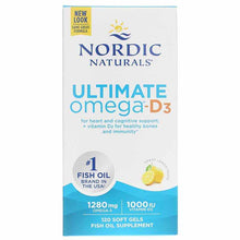 Ultimate Omega-D3, by Nordic Naturals