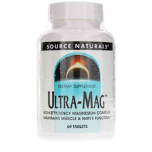 Ultra-Mag, 60 Tablets, by Source Naturals