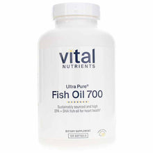 Ultra Pure Fish Oil 700, 120 Softgels, by Vital Nutrients