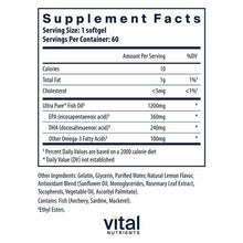 Ultra Pure Fish Oil 700 Enteric, by Vital Nutrients, image #2