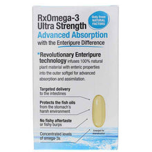 Ultra Strength RxOmega-3 Fish Oil with Vitamin D3, by Natural Factors, image #3