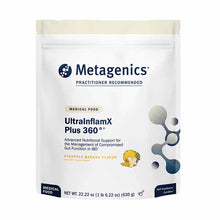 UltraInflamX Plus 360, Pineapple Banana, 14 Servings, by Metagenics