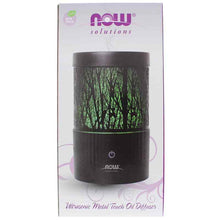 Ultrasonic Metal Touch Oil Diffuser, by NOW Foods