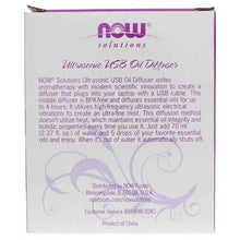 Ultrasonic USB Oil Diffuser, by NOW Foods, image #3