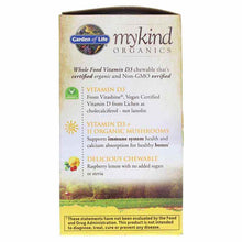 Vegan D3 2,000 IU Organic Chewable Raspberry-Lemon, by Garden of Life mykind Organics, image #4