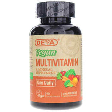Vegan Multivitamin One Daily, by Deva Nutrition