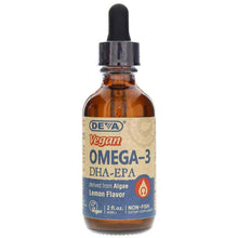 Vegan Omega-3 DHA-EPA Liquid, by Deva Nutrition
