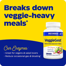 VeggieGest, 90 Capsules, by Enzymedica, image #3