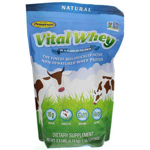 Vital Whey Natural, 2.5 Lbs, by Well Wisdom