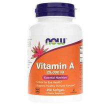 Vitamin A 25,000 IU, by NOW Foods