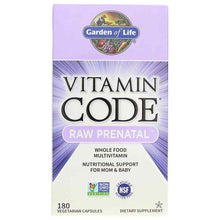 Vitamin Code Raw Prenatal Multivitamin, by Garden of Life