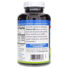 Vitamin D3 4000 IU, 360 Softgels, by Carlson Labs, image #3