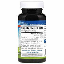 Vitamin D3 5,000 IU, 120 Softgels, by Carlson Labs, image #2