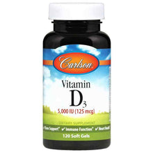 Vitamin D3 5,000 IU, by Carlson Labs