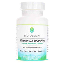 Vitamin D3 5000 Plus with Natural MK-7, by Bio-Design