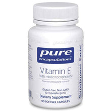 Vitamin E with Mixed Tocopherols, 90 Softgels, by Pure Encapsulations