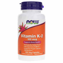 Vitamin K-2 100 Mcg, by NOW Foods