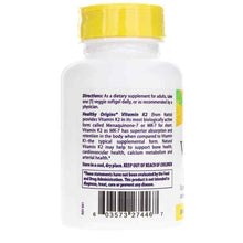 Vitamin K2 as MK-7 100 Mcg, 180 Veggie Softgels, by Healthy Origins, image #3