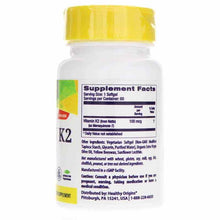 Vitamin K2 as MK-7 100 Mcg, 60 Veggie Softgels, by Healthy Origins, image #2