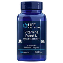 Vitamins D & K with Sea-Iodine, by Life Extension