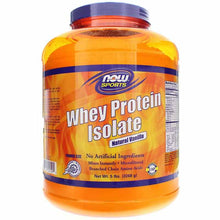 Whey Protein Isolate, Vanilla, 5 Lbs, by NOW Foods