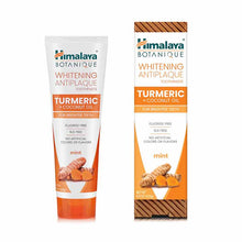 Whitening Antiplaque Toothpaste Turmeric + Coconut Oil, Mint, 4 Oz, by Himalaya