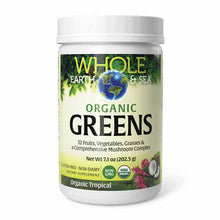 Whole Earth & Sea Organic Greens Tropical, 7.1 Oz, by Natural Factors
