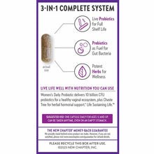 Women's Daily Probiotic, 60 Vegan Capsules, by New Chapter, image #4