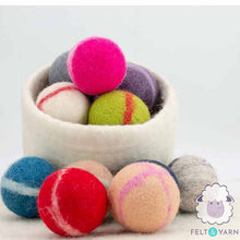 Wool Felt Rattle Bouncy Ball, by Felt & Yarn, image #2