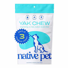 Yak Dental Chews , Himalayan Cheese Dog Treats, Medium, by Native Pet