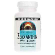 Zeaxanthin with Lutein 10 Mg, 120 Capsules, by Source Naturals