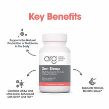 Zen Sleep with P5P & 5-HTP, 60 Veg Capsules, by Allergy Research Group, image #4