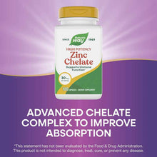Zinc Chelate 30 Mg, by Natures Way, image #4
