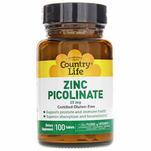 Zinc Picolinate 25 Mg, by Country Life