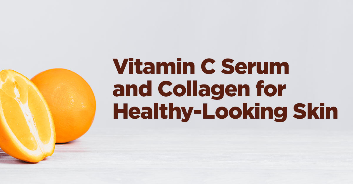 vitamin C serum and collagen