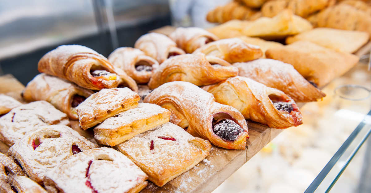 An array of different pastries