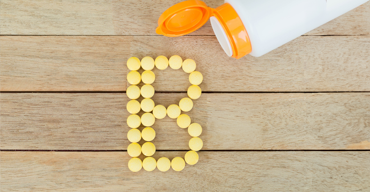 Vitamin B organized into the letter b