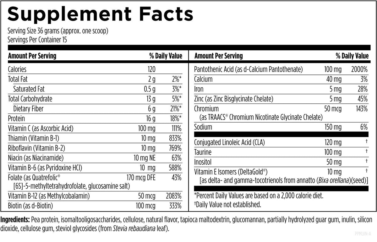 Plant Protein Meal, by Designs For Health