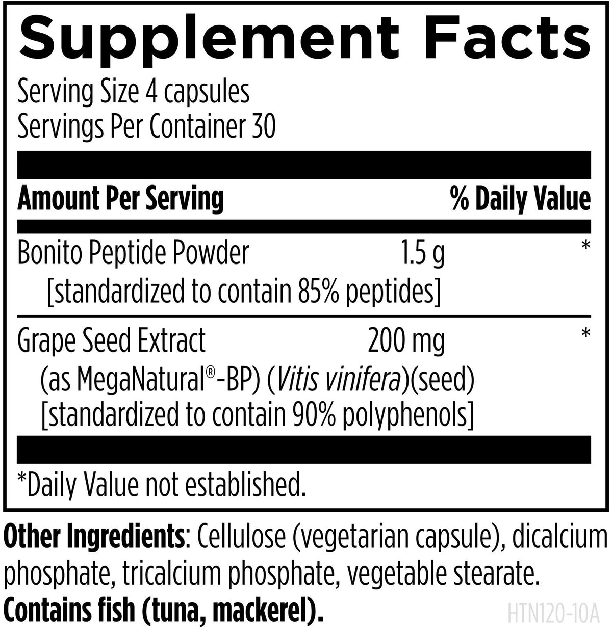 HTN Supreme, 120 Veg Capsules, by Designs For Health