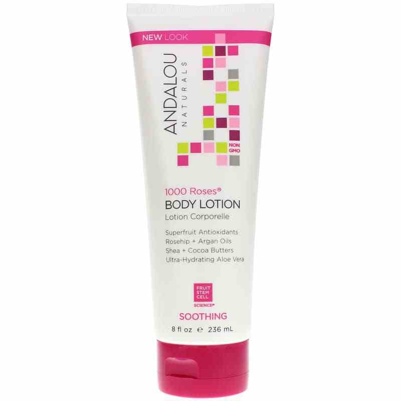 1000 Roses Body Lotion, 8 Oz, by Andalou Naturals