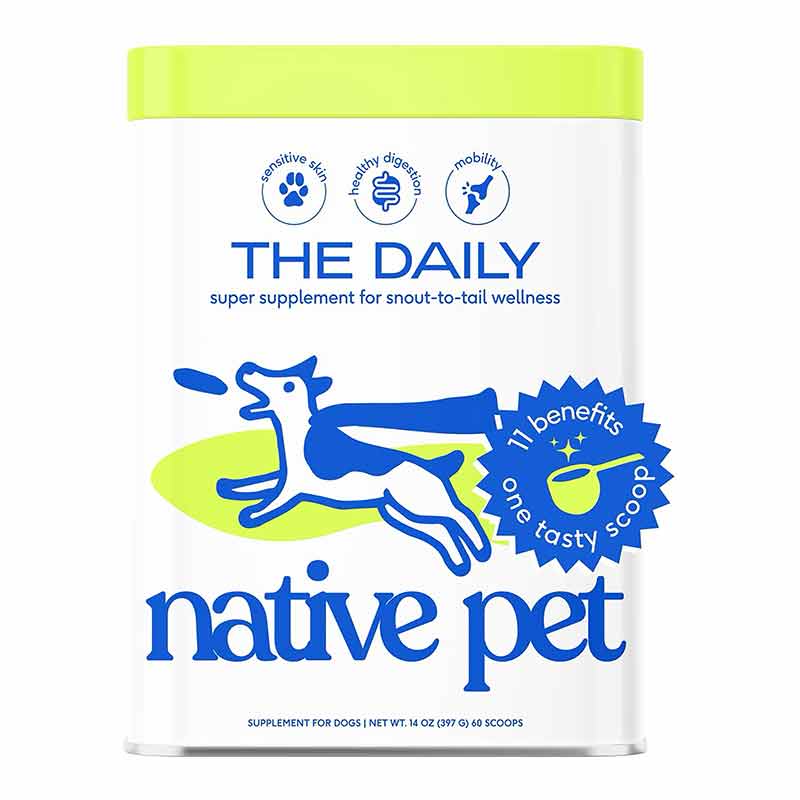 The Daily Powder Supplement, 11-in-1 Multivitamins For Dogs, by Native Pet
