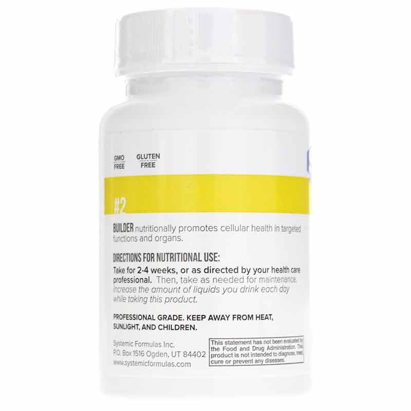 2 Builder, Systemic Formulas – Professional Supplement Center