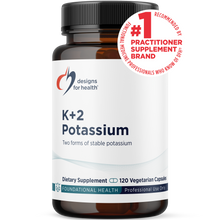 K+2 Potassium, 120 Veg Capsules, by Designs For Health