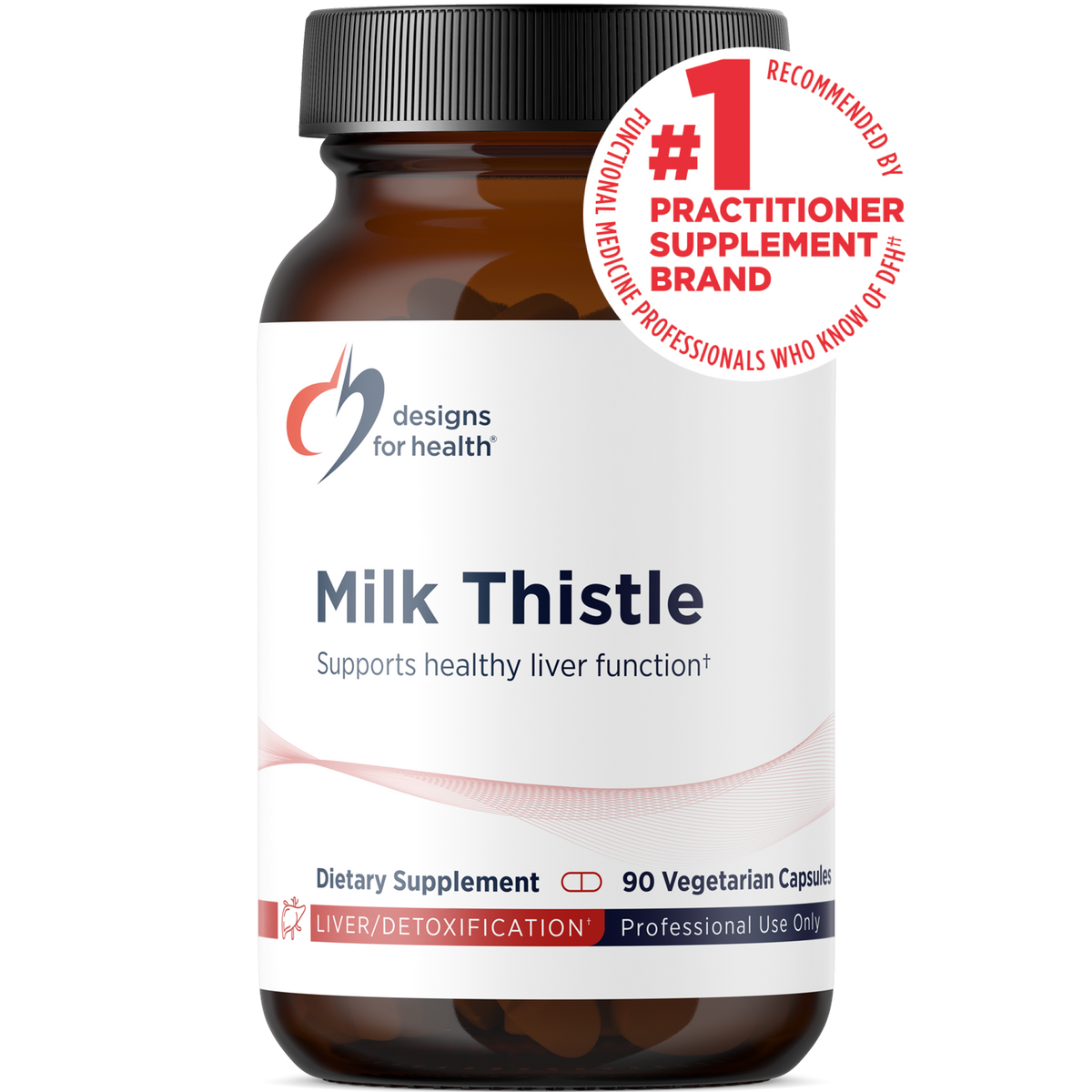 Milk Thistle, 90 Veg Capsules, by Designs For Health