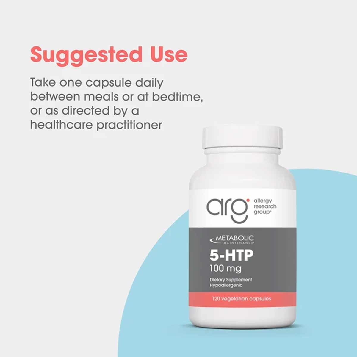 5-HTP 100 Mg, by Allergy Research Group