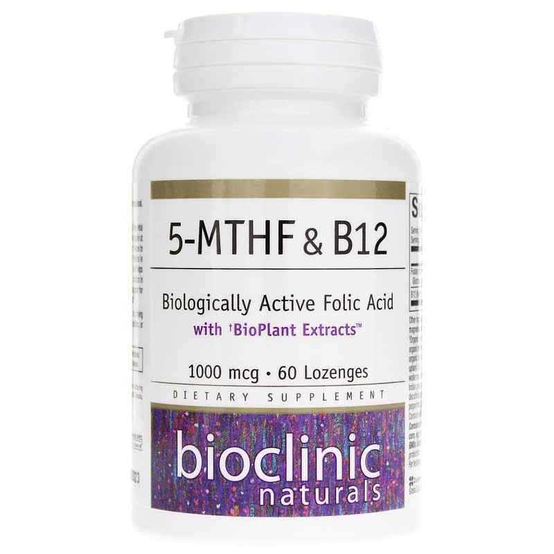 5-MTHF & B12, by Bioclinic Naturals