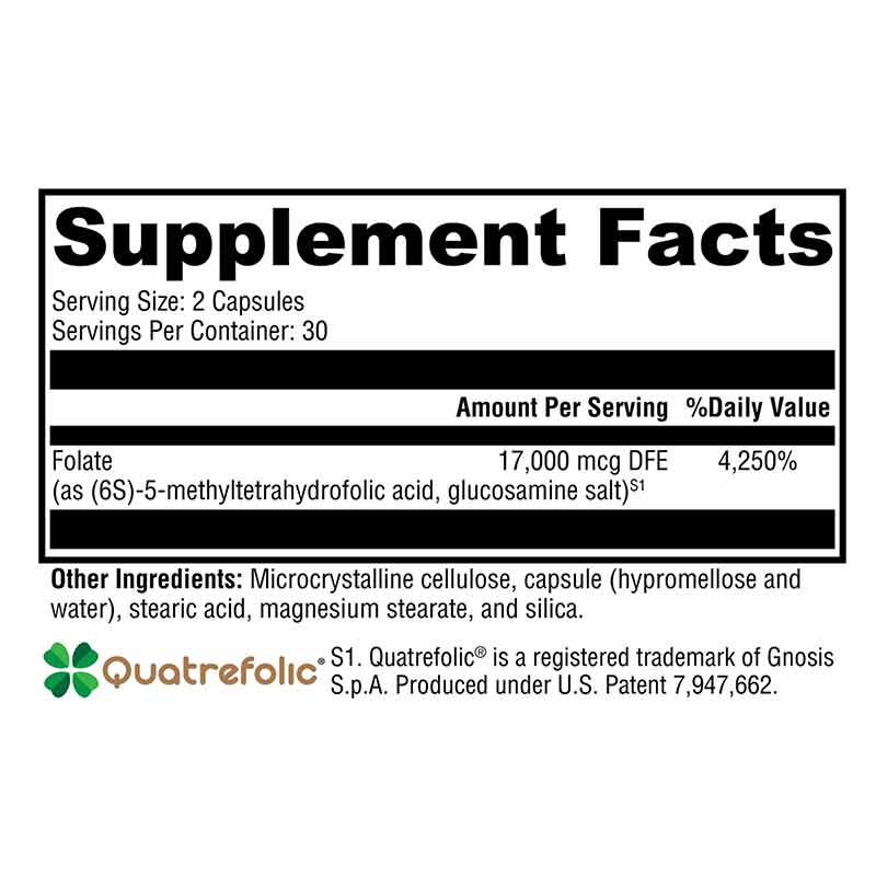 5-MTHF ES, by Xymogen, image #2